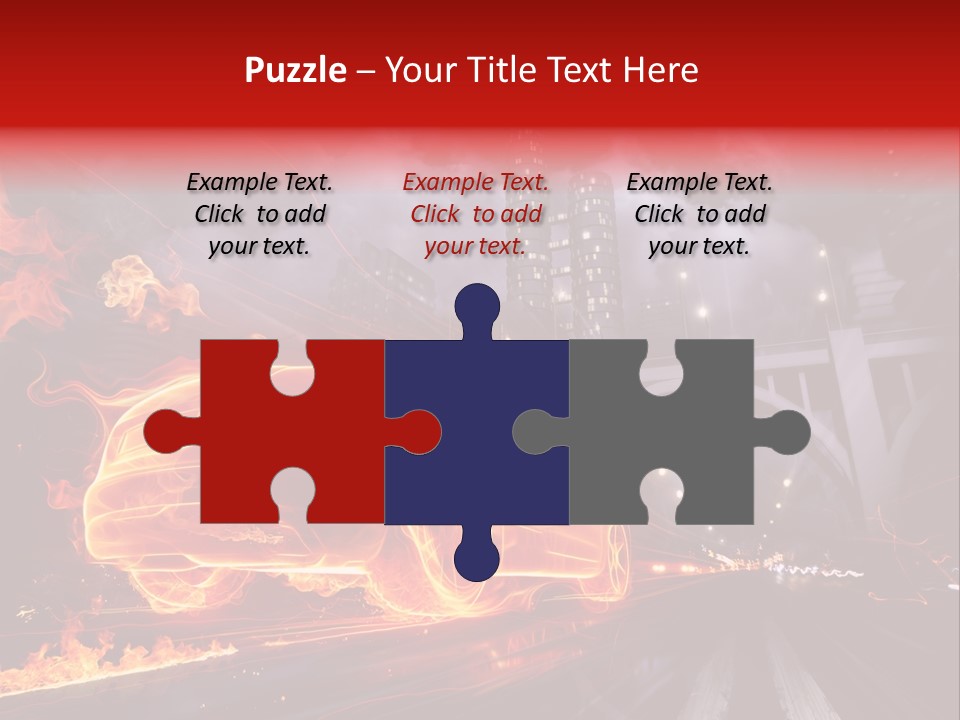 Creativity Sky Street PowerPoint Template