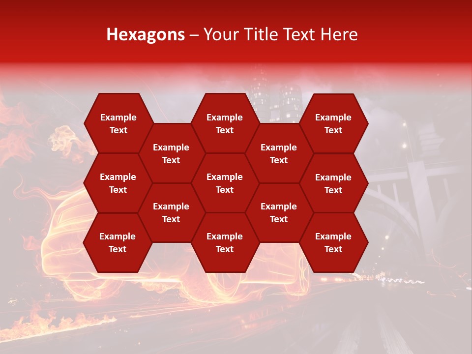 Creativity Sky Street PowerPoint Template