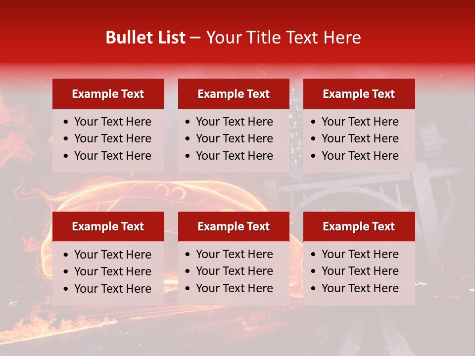 Creativity Sky Street PowerPoint Template