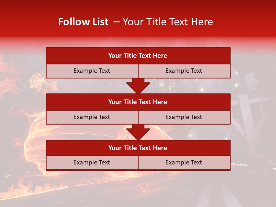 Creativity Sky Street PowerPoint Template