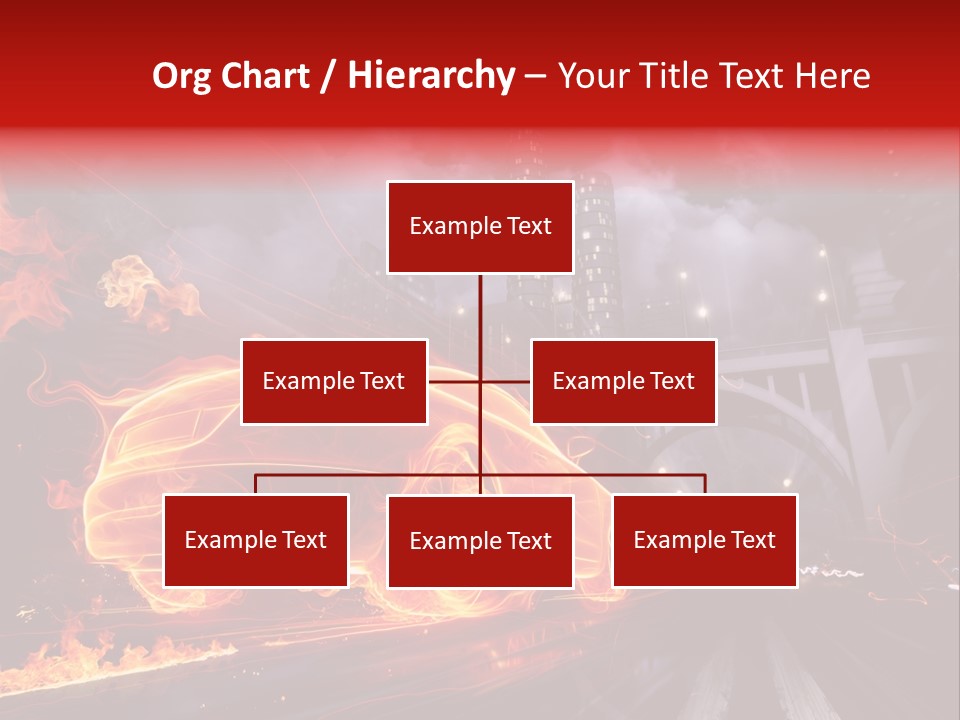 Creativity Sky Street PowerPoint Template