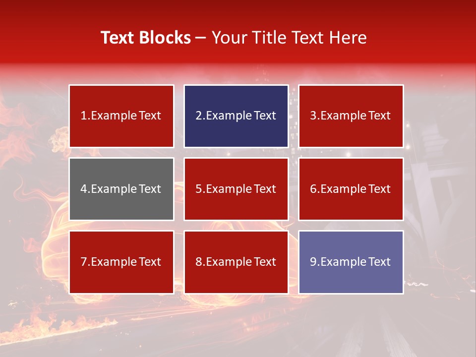 Creativity Sky Street PowerPoint Template