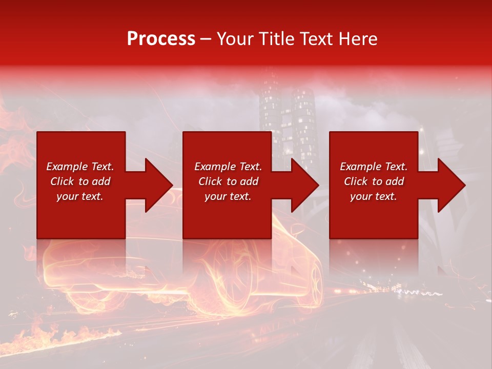 Creativity Sky Street PowerPoint Template
