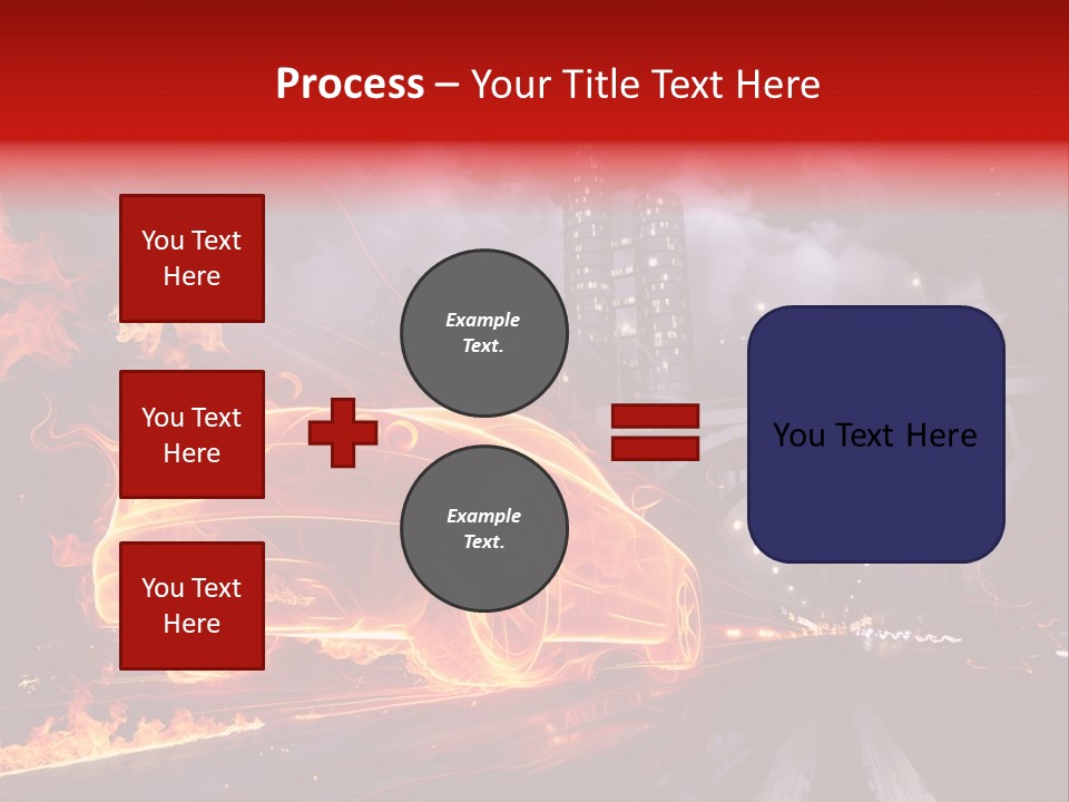 Creativity Sky Street PowerPoint Template
