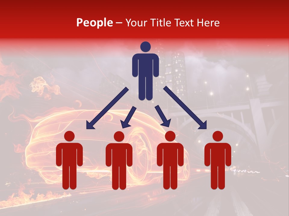 Creativity Sky Street PowerPoint Template