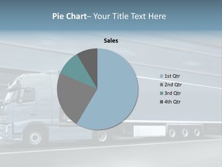 Trailer Trucking Warehouse PowerPoint Template