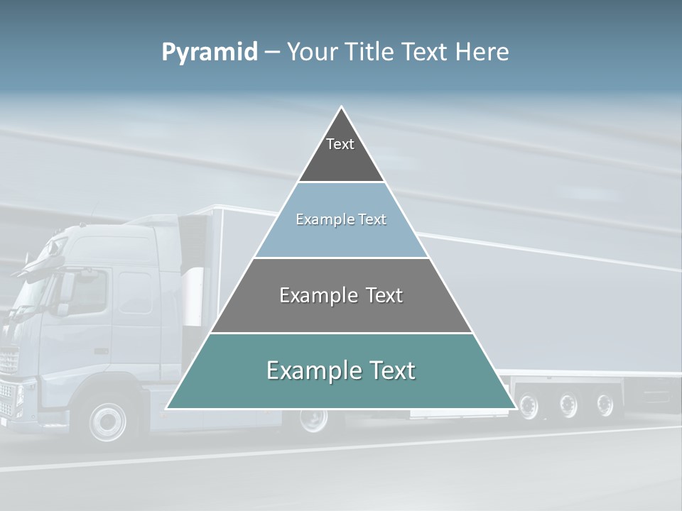 Trailer Trucking Warehouse PowerPoint Template