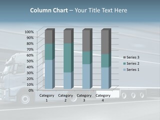 Trailer Trucking Warehouse PowerPoint Template