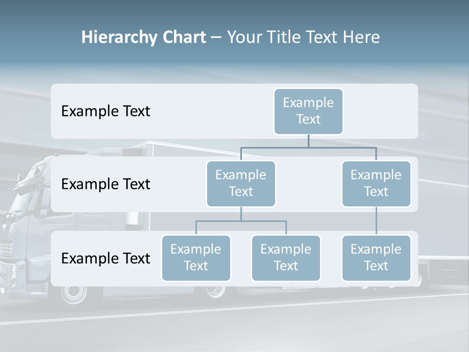 Trailer Trucking Warehouse PowerPoint Template
