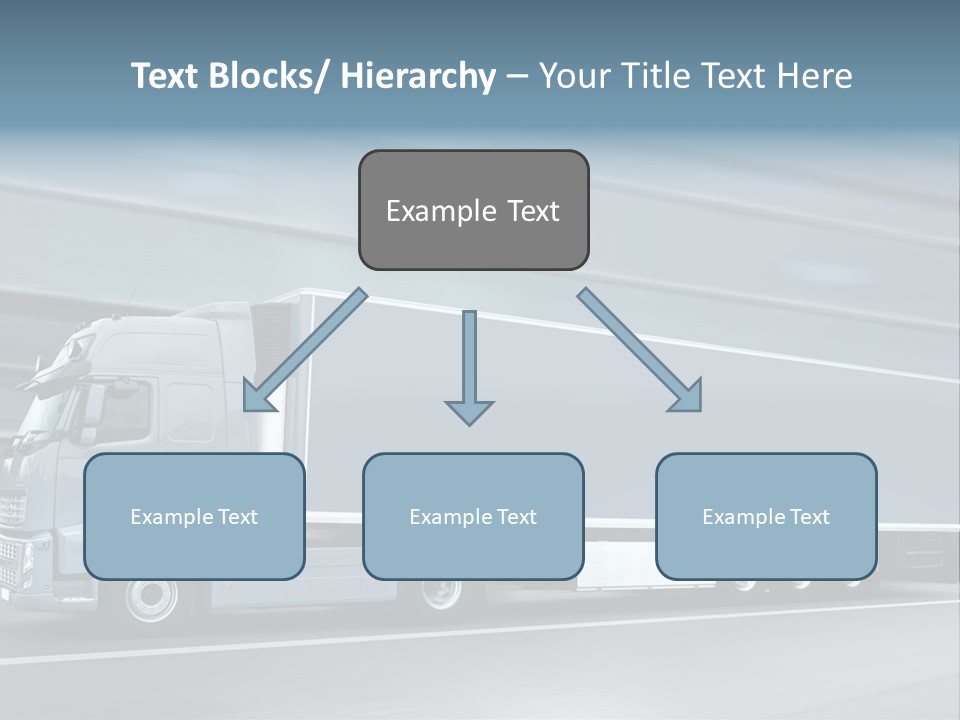 Trailer Trucking Warehouse PowerPoint Template