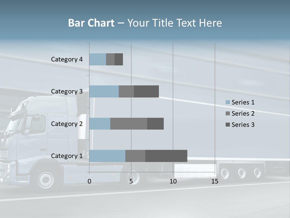 Trailer Trucking Warehouse PowerPoint Template