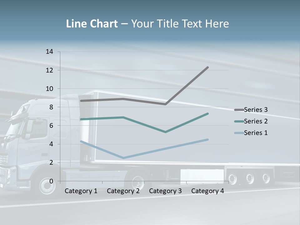 Trailer Trucking Warehouse PowerPoint Template