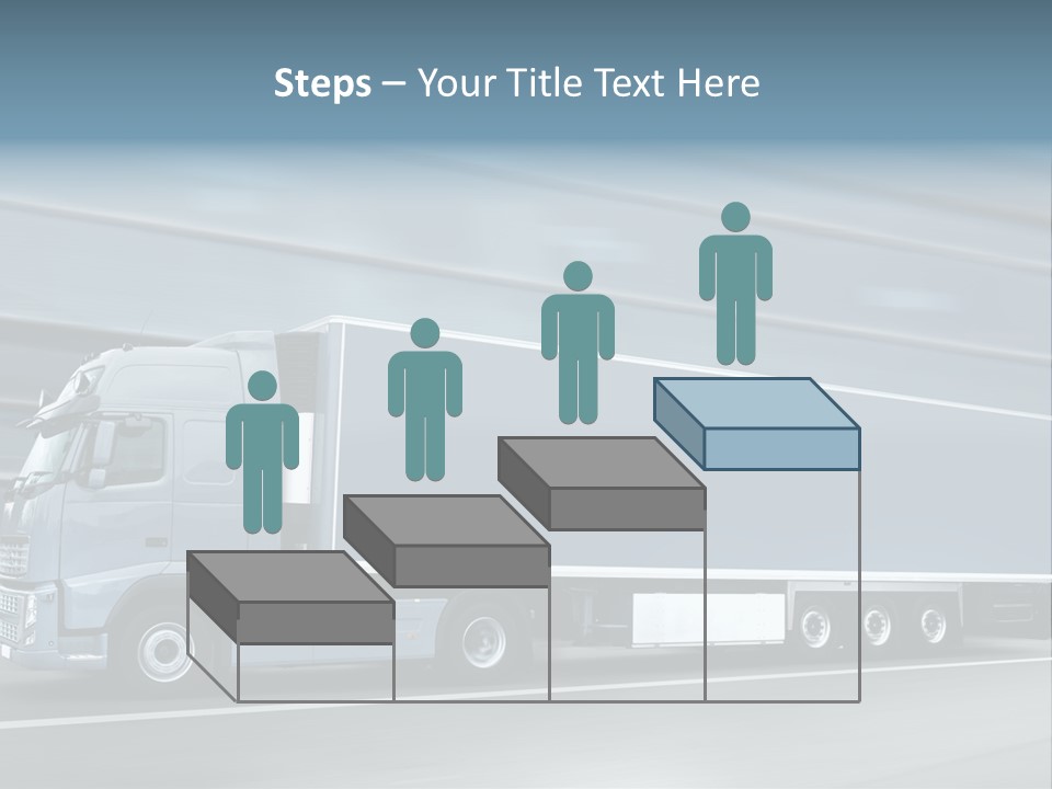 Trailer Trucking Warehouse PowerPoint Template