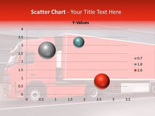 Semi Speed Transporter PowerPoint Template