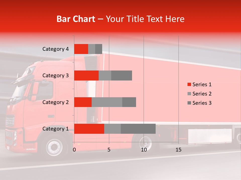 Semi Speed Transporter PowerPoint Template