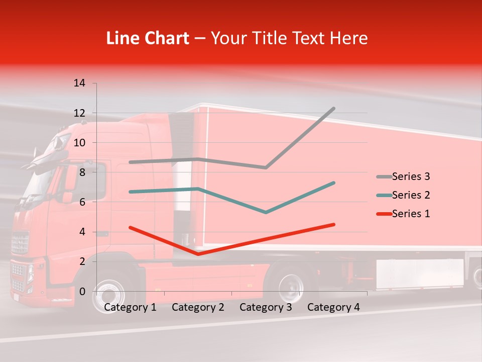 Semi Speed Transporter PowerPoint Template