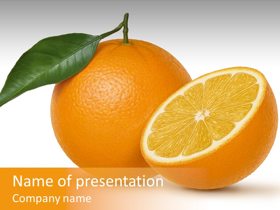 Refreshing Healthy Tasty PowerPoint Template