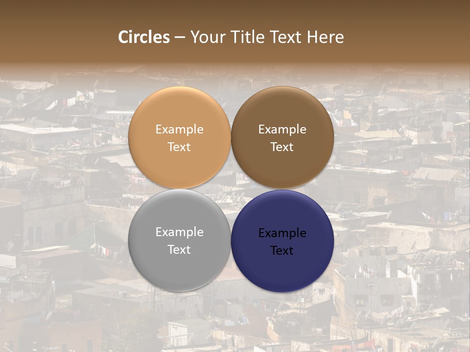 Buildings Morocco Poor PowerPoint Template
