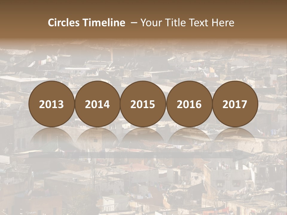 Buildings Morocco Poor PowerPoint Template