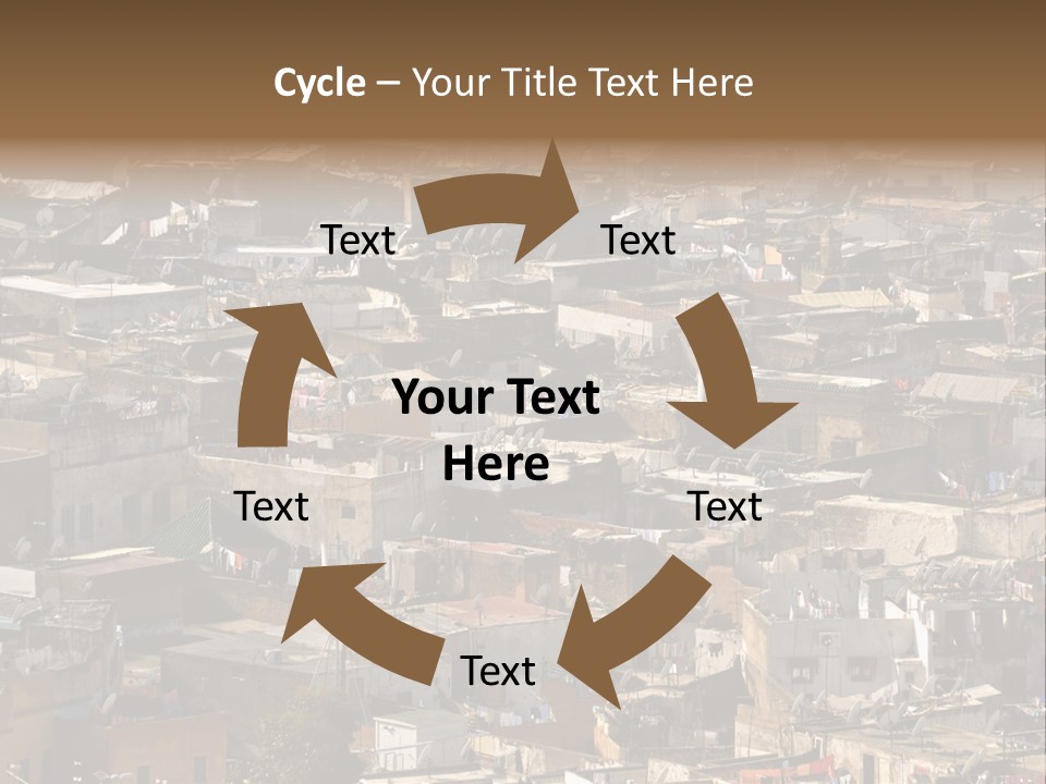 Buildings Morocco Poor PowerPoint Template