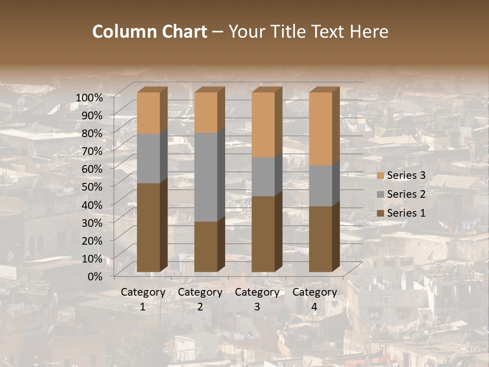 Buildings Morocco Poor PowerPoint Template