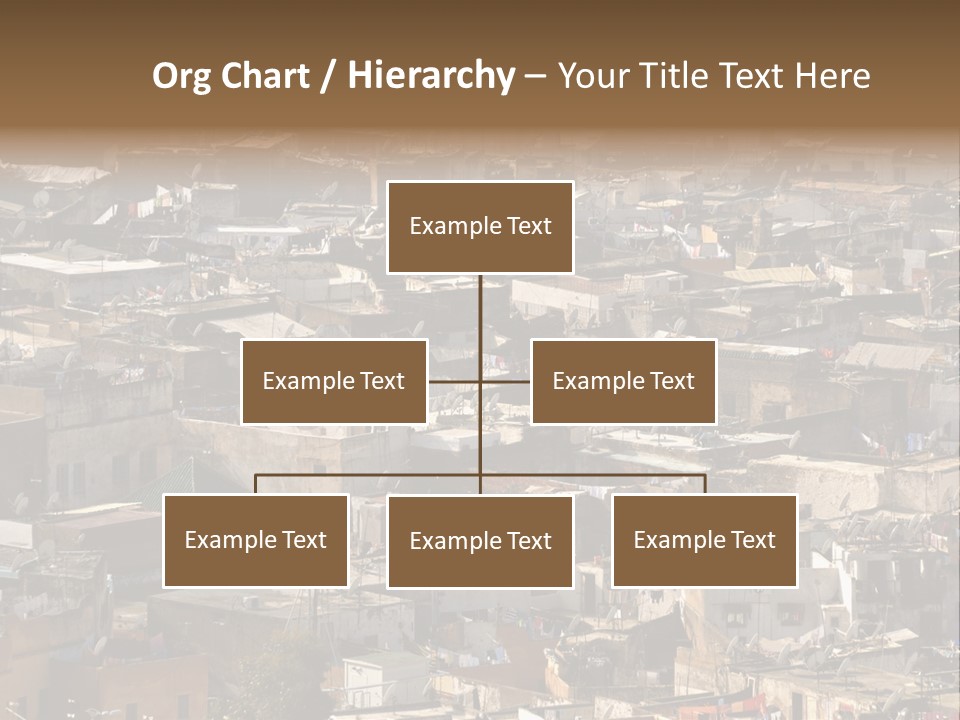 Buildings Morocco Poor PowerPoint Template