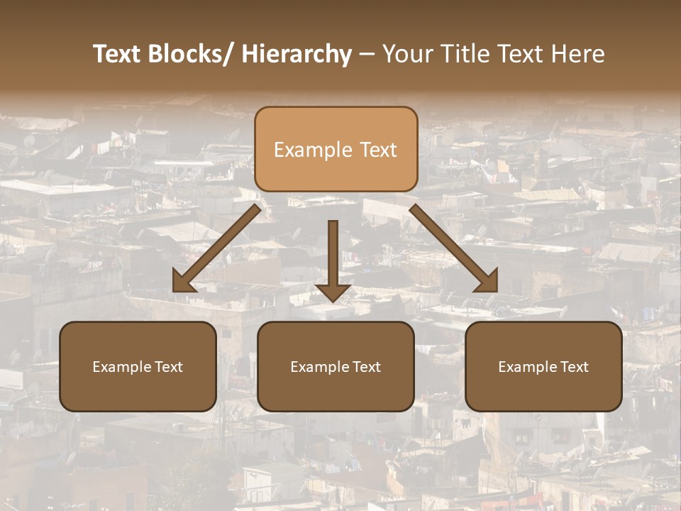 Buildings Morocco Poor PowerPoint Template