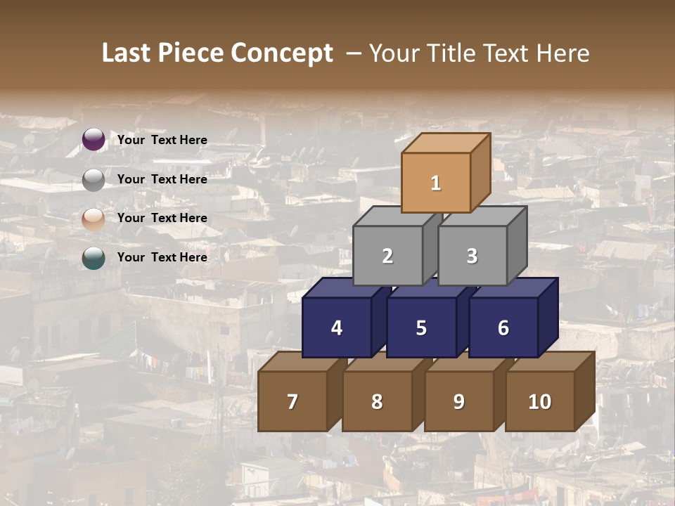 Buildings Morocco Poor PowerPoint Template