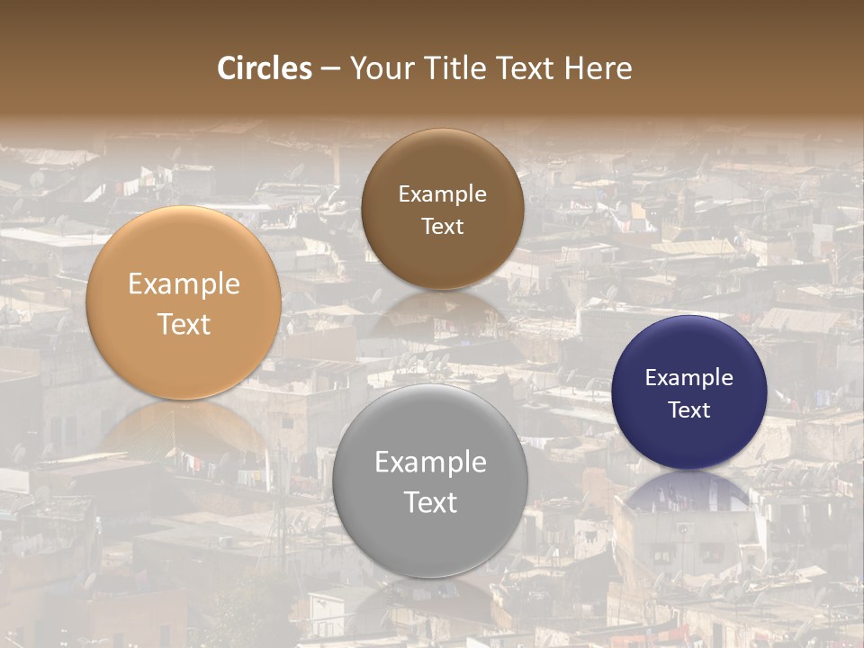 Buildings Morocco Poor PowerPoint Template