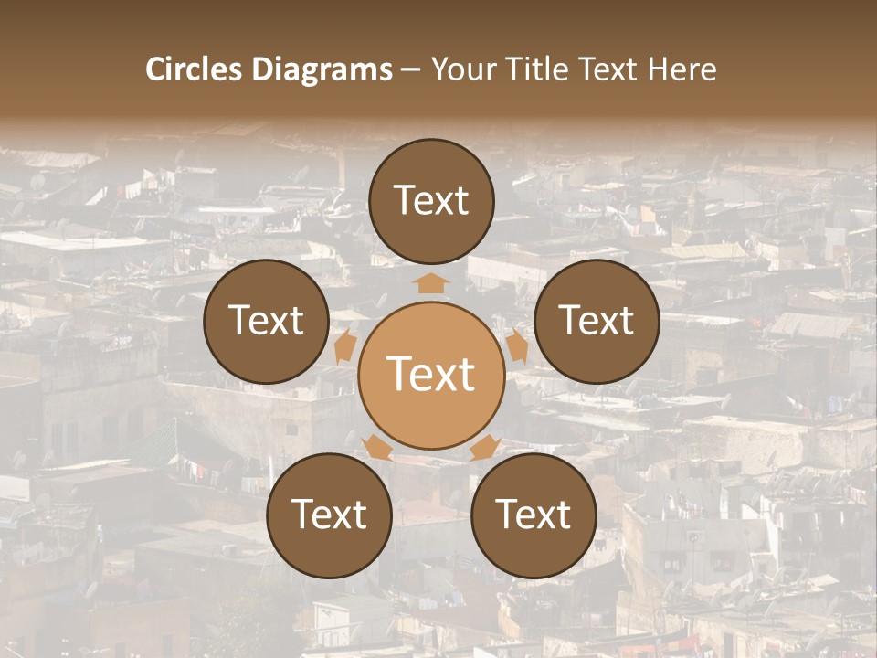 Buildings Morocco Poor PowerPoint Template