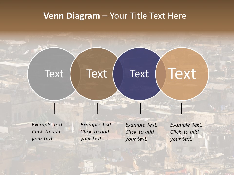 Buildings Morocco Poor PowerPoint Template