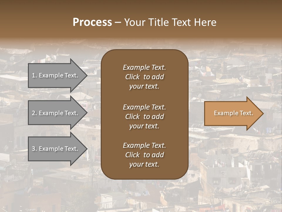 Buildings Morocco Poor PowerPoint Template