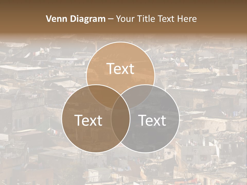 Buildings Morocco Poor PowerPoint Template