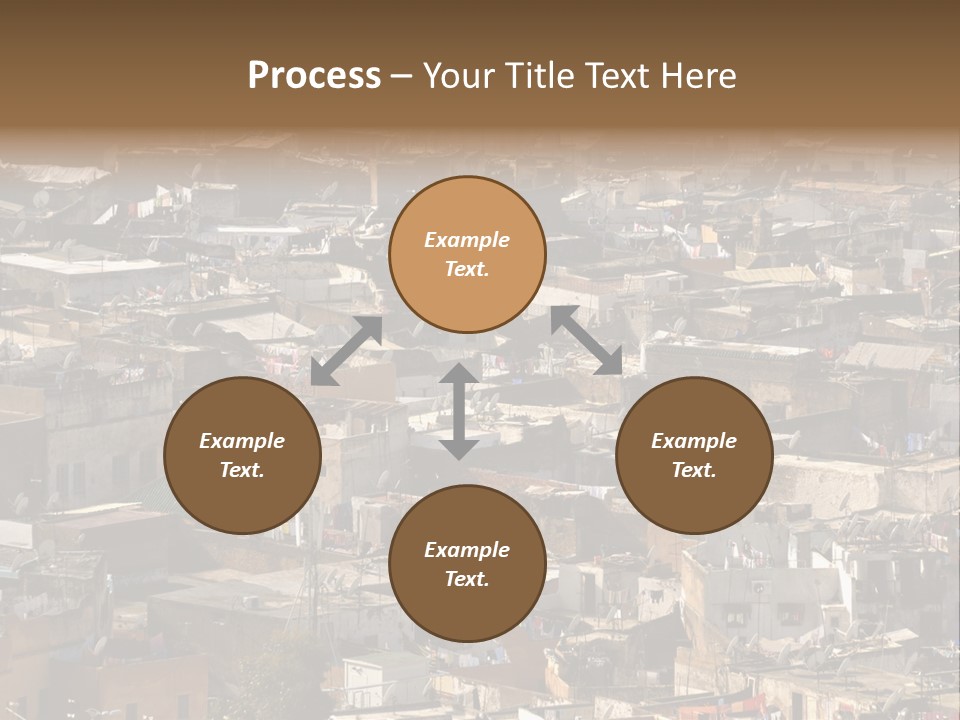 Buildings Morocco Poor PowerPoint Template