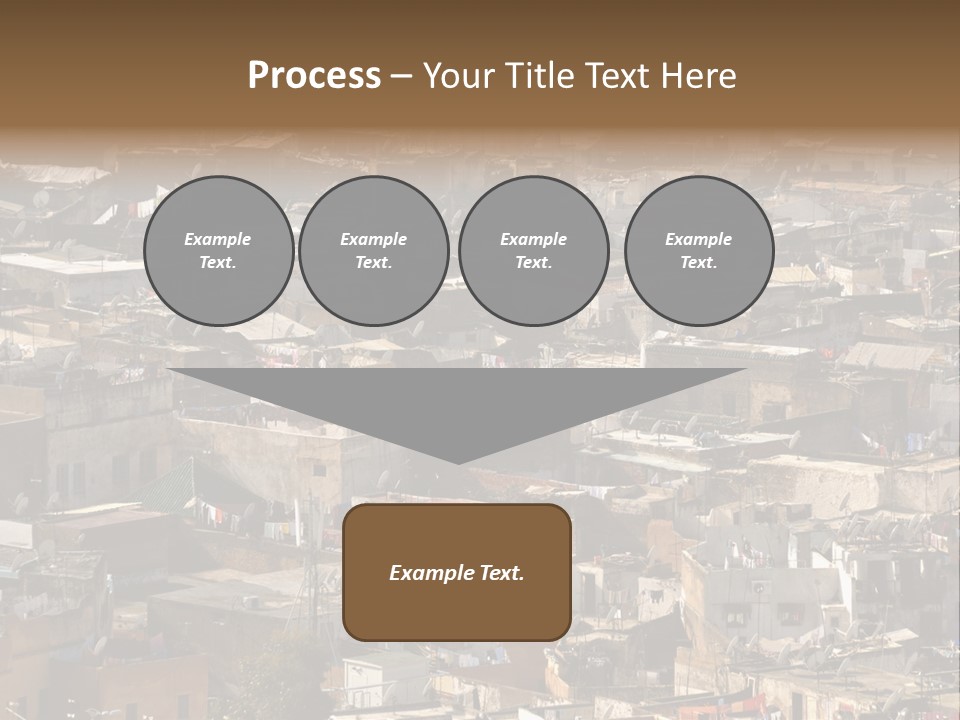 Buildings Morocco Poor PowerPoint Template