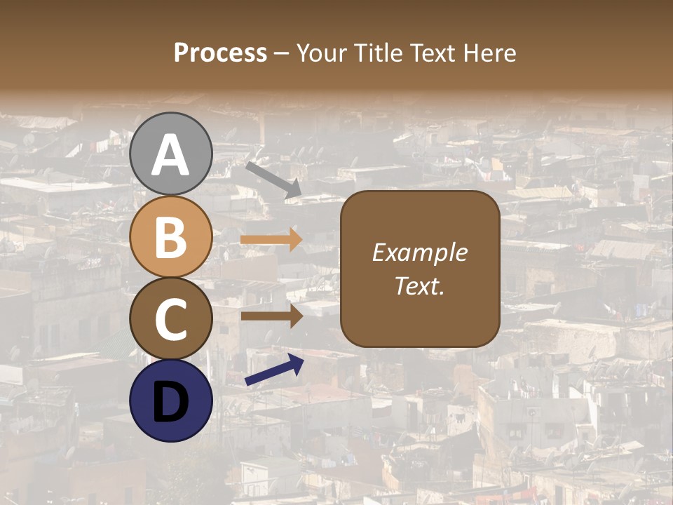 Buildings Morocco Poor PowerPoint Template