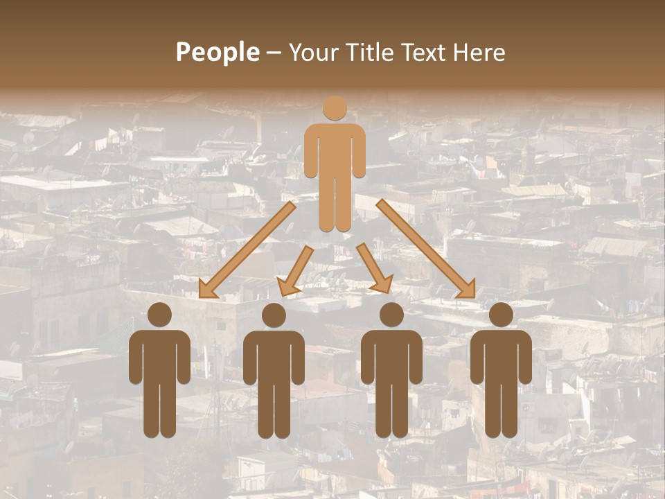 Buildings Morocco Poor PowerPoint Template