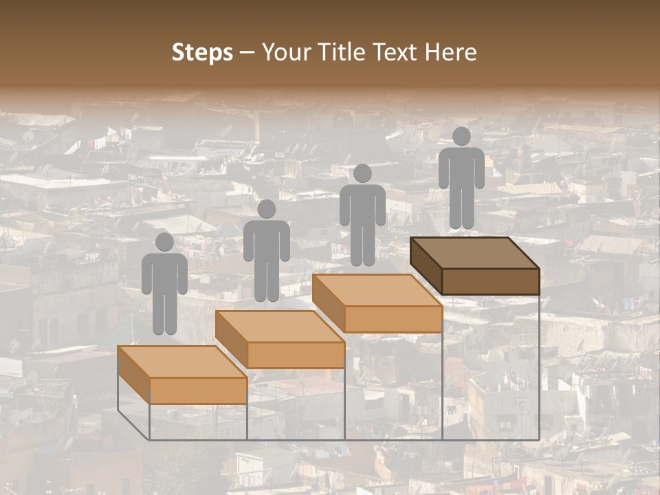 Buildings Morocco Poor PowerPoint Template