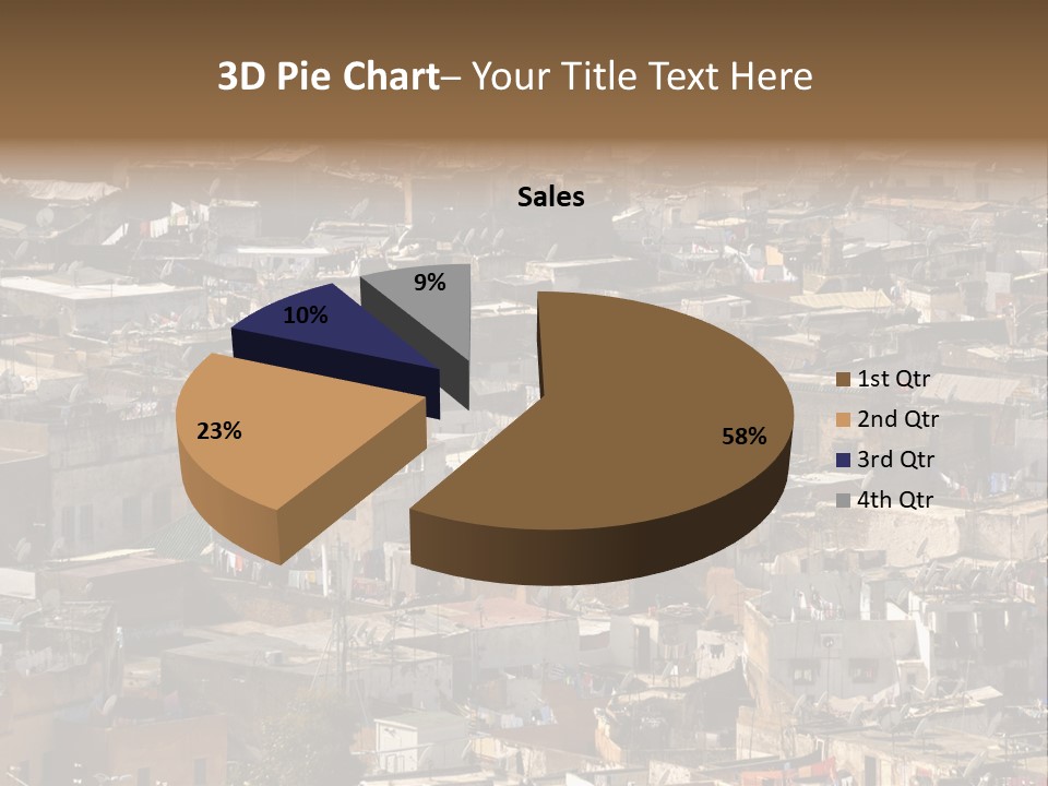 Buildings Morocco Poor PowerPoint Template