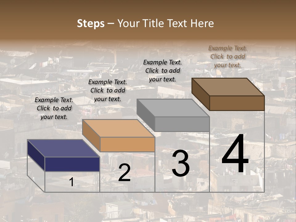 Buildings Morocco Poor PowerPoint Template