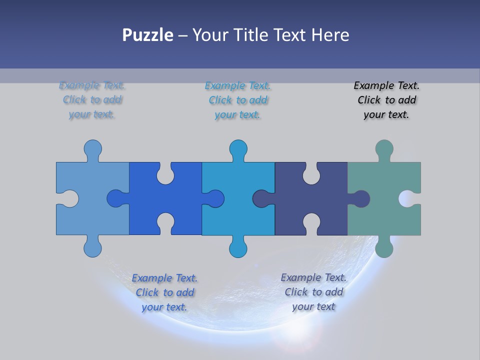 World Warm Outer PowerPoint Template