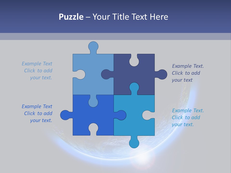 World Warm Outer PowerPoint Template