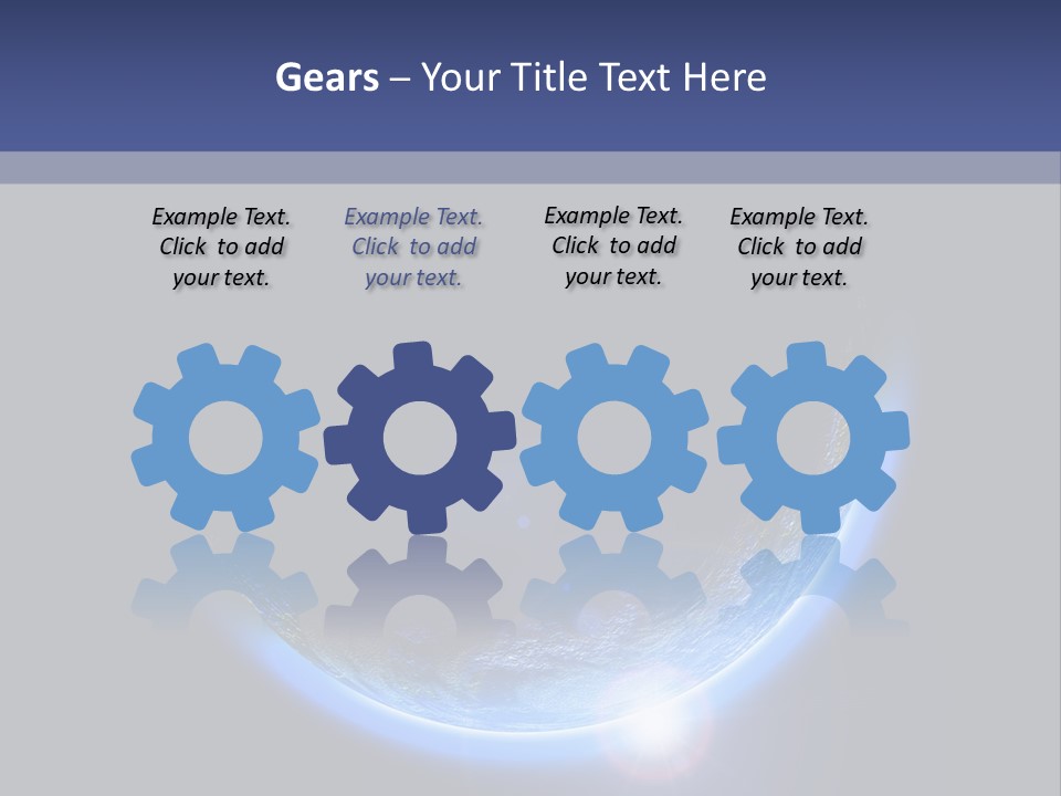 World Warm Outer PowerPoint Template