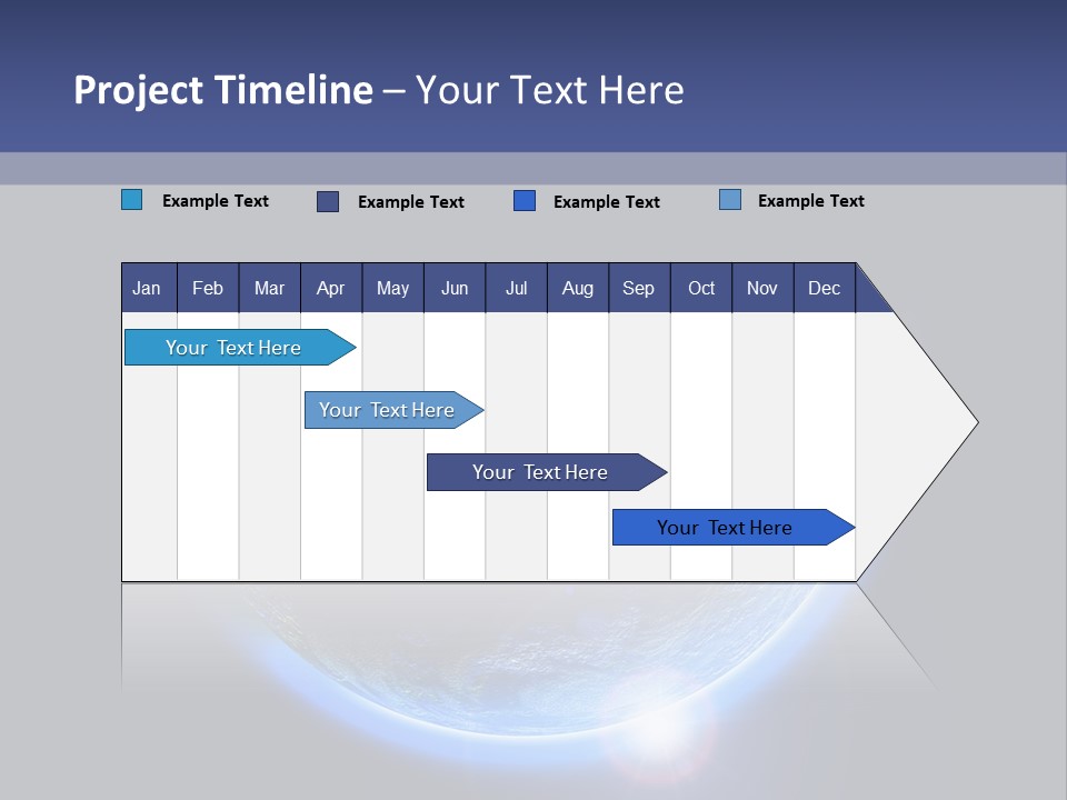 World Warm Outer PowerPoint Template