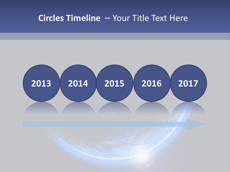 World Warm Outer PowerPoint Template