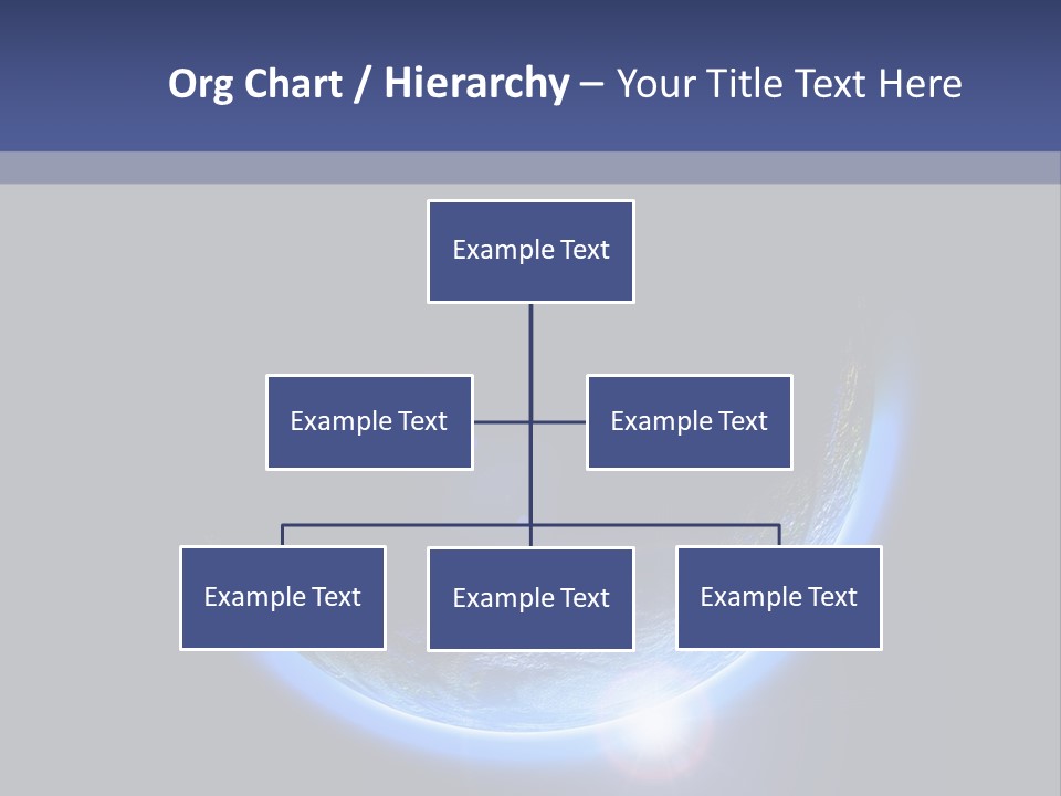 World Warm Outer PowerPoint Template