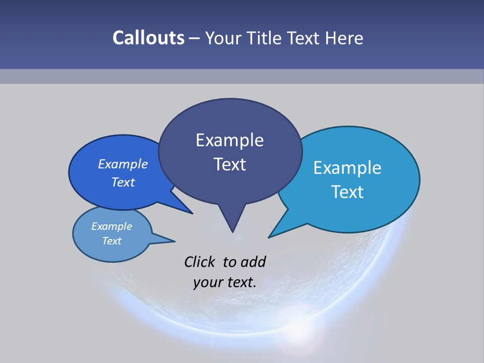 World Warm Outer PowerPoint Template
