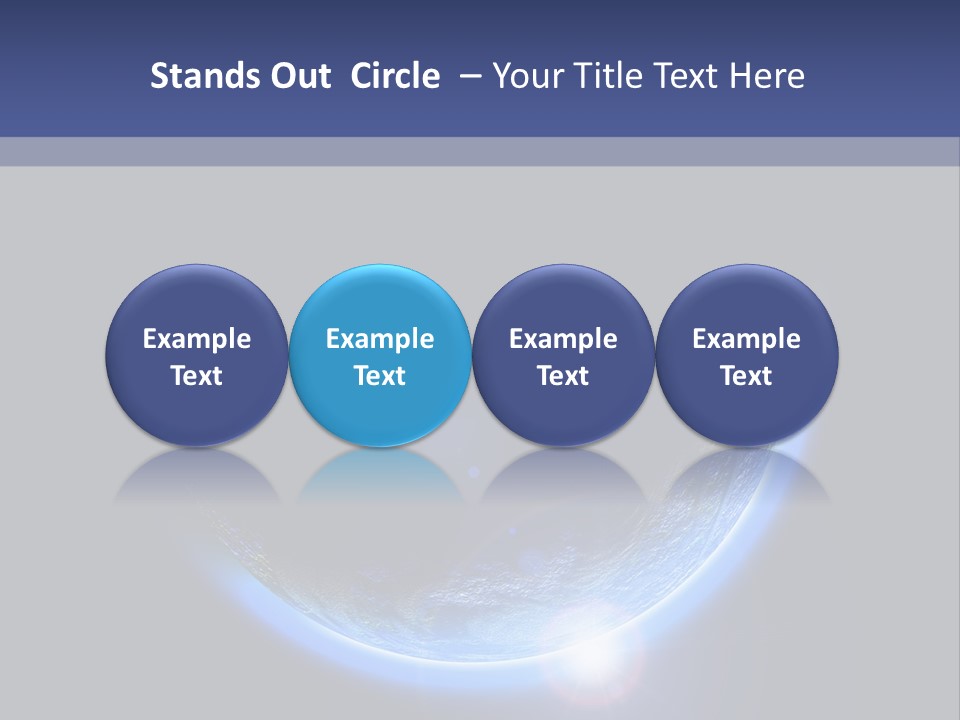 World Warm Outer PowerPoint Template