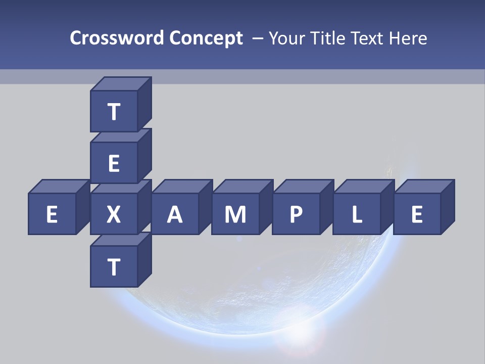World Warm Outer PowerPoint Template