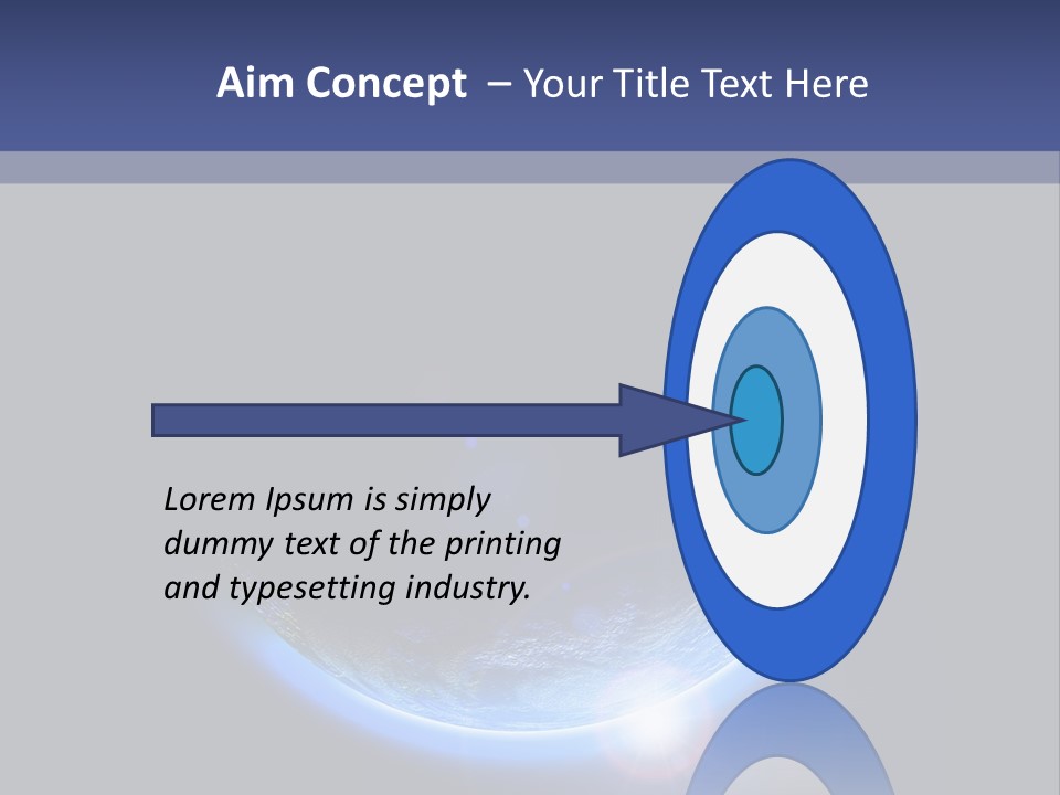 World Warm Outer PowerPoint Template